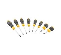 Tournevis Cushion Grip Phillips + électricien + mécanicien - jeu de 8 pièces - STHT16167-0 - STANLEY
