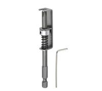 Tournevis d'alignement à ressort professionnel en aluminium résistant avec poignée confortable pour le travail du bois et du métal, outil à ressort compact pour atelier
