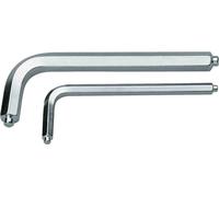 Tournevis d'angle Gedore avec tenon, 6 pans creux 7 mm 42 Z 7