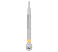 Tournevis de Montre, Outil de Réparation Ergonomique en Acier Inoxydable avec Lames de Rechange pour Montres, Lunettes, Bracelets, Aiguilles et Accessoires (1.8)