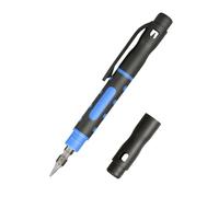 Tournevis de poche 4 en 1 multi-usages, portable, pointes plates à double extrémité pour la réparation multifonction en forme de stylo