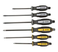 Tournevis de poinçonnage, lot de 6 pièces.