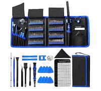 Tournevis de Précision 142 en 1 kit, Tournevis Lunettes opticien avec Magnétique 120 Embouts pour Réparation électronique, ordinateur Portable, Petits Appareils, Téléphone Portable, PS4, Montres