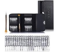 Tournevis de Précision Mini, Kit de Tournevis 25 pièces Outils de Réparation pour Portable, Laptop, Montre, Jouets, Lunettes, Bijoux etc.