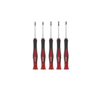 Jeu de 5 tournevis de précision aimantés - RIBITECH - PRTOURKIT5PR - Fente et Phillips