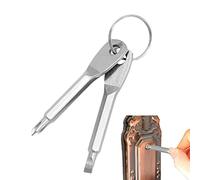 Tournevis de voyage pour porte-clés | Tournevis multifonction portable pour l'extérieur, outils de poche avec clé pour homme Modgal