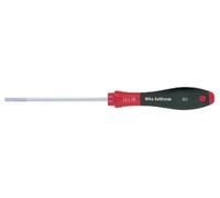pour électricien Tournevis pour vis à fente Wiha 00691 Largeur de la lame: 3.5 mm Longueur de la lame: 100 mm
