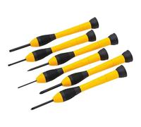 Stanley – Tournevis horloger 0-66-052 – Manche bimatière – Coffret 6 pièces