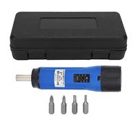 Tournevis Dynamométrique 1.2 0.2 1.2 Nm Présélection Alarme Sonore Double Sens Embouts Plat Cruciforme pour Assemblage Précision