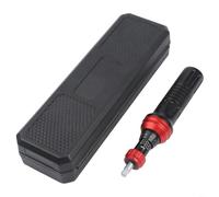 Tournevis dynamométrique réglable de 25,4 à 203,2 cm, kit de pilote mécanique de haute précision avec 20 embouts et support, poignée ergonomique pour réparation automobile de meubles (1-6 Nm)