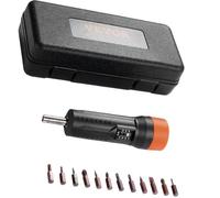 Tournevis dynamométrique VEVOR, plage 1/4", 10-70 po/lb avec fenêtre de visualisation par incrément de 1 po-lb