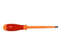 Tournevis électricien fente isolé 1000V N°3,5 x 120 mm SAM OUTILLAGE