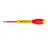 Stanley Tournevis isolé 0-65-410 FATMAX fendu 2,5 x 50 mm – Poignée Soft Grip