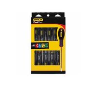 Stanley – Jeu de 10 tournevis FATMAX FMHT0-62128 – Électricien, Mécanicien, Phillips, Pozidriv