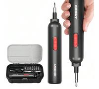 Tournevis électrique 3,7 V Ensemble de tournevis sans fil, kit d'outils de réparation portable rechargeable, convient pour la réparation d'appareils électroménagers, le montage et les activités de DIY