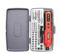 Tournevis électrique compact rechargeable sans fil 3,6 V 20 Nm réglable couple outil de réparation d'amélioration de la maison ensemble de tournevis électrique de chargement USB