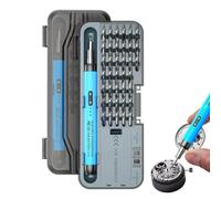 Tournevis électrique de précision, outil sans fil rechargeable par USB 46 en 1 | Ensemble d' de tournevis - pour batterie, voiture, camion, véhicule, ordinateur, téléphone quotidien, bureau