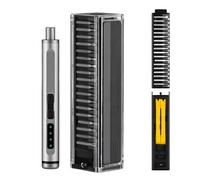 Tournevis électrique : outil magnétique rechargeable, trente-six pointes, tournevis électrique sans fil avec lumière LED, contrôleur de contrôle de couple réglable, kit de précision | paire