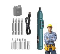 Tournevis électrique | Petit tournevis de précision sans fil avec embouts magnétiques, kit d'outils 1300 mAh, tournevis électrique automatique multifonction pour construction de PC