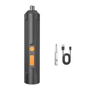 Tournevis électrique portable avec batterie de charge rapide - 2 heures de temps de charge - Plusieurs embouts inclus - Design ergonomique pour les espaces restreints - Tournevis multiple