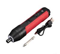 Tournevis Électrique Rechargeable, 4 Vitesses, LED(Standard Version) | Pour Bricolage Maison, 4 Vitesses Variables, pour idéal Adultes, Plastique pour robuste, 20x12.5cm