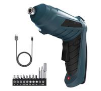Tournevis Électrique Rechargeable Kit D'éclairage LED Mini Sans Fil De À Batterie DrillTool IdéAl Une Utilisation Quotidienne Dans L'Industrie