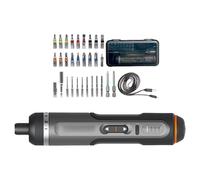Tournevis électrique sans fil 4 V Tournevis électrique pratique avec plusieurs embouts conçus pour des conditions de faible luminosité Tournevis rechargeable