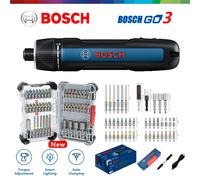 Tournevis électrique sans fil Bosch GO 3, tournevis à charger, pour installer ou retirer les vis, 3e génération, produits neufs, outil électrique Go3 Set-1