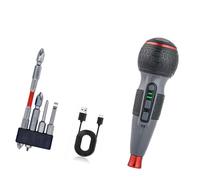 Tournevis électrique sans fil ergonomique avec plusieurs embouts de charge USB pour une utilisation efficace à la maison Poignée antidérapante