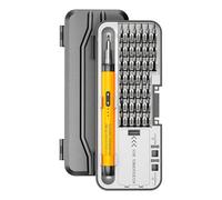 Tournevis électrique sans fil : outil électrique rechargeable, contrôleur de bits magnétiques | Batterie au lithium de 4 V avec 3 réglages de couple de 5 nm de puissance, design compact de