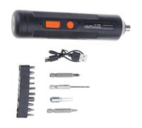 Tournevis électrique sans fil pour la maison et les projets d'artisanat Taille compacte Manipulation facile Protection contre les surcharges Caractéristiques Tournevis électrique à batterie longue