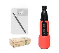 Tournevis électrique sans fil rechargeable portable 3,6 V Tournevis rotatif automatique avec lumière LED Outil d'assemblage de meubles