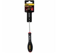 Stanley Tournevis 0-65-017 FATMAX 4 x 100 mm Lame en acier Poignée Soft-Grip Fabriqué en France