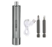 Tournevis électrique, tournevis électrique sans fil rechargeable 2000 mAh manuel et jeu d ' embouts électriques pour de réparation à domicile alimentation sans fil
