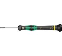 Wera 05118000001 2035 Tournevis électronicien pour vis à fente, 0.25 x 1.2 x 40 mm, Noir/vert