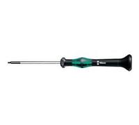 Wera 05118066001 Tournevis pour vis six pans creux 2054 mailles fines 1.5x60mm, Noir/Vert, Hex-Plus, 1.5 mm x 60 mm
