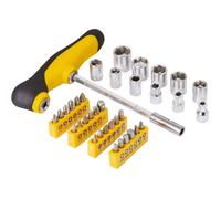 Tournevis + embouts - FIELDMANN - FDS 1017-37R - 37 pièces - Acier - Coffret inclus