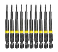 Tournevis en forme d'étoile pour vissage sécurisé mécanique et menuiserie, travail du bois, ensemble d'assemblage de meubles