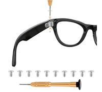 Tournevis et 10 vis pour lunettes intelligentes Ray-Ban Meta Wayfarer/Skyler/Headliner Gen 2 et Oakley Meta HSTN, accessoires de réparation de branches de lunettes de soleil intelligentes