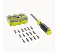 Tournevis et coffret d'embouts - RYOBI - 17 pcs