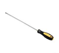 Tournevis étendu avec poignée en caoutchouc de 30,5 cm avec aimant pour une fixation facile dans les espaces restreints (tournevis fendu)