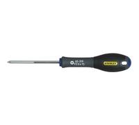 STANLEY 1-65-319 Tournevis Pz0 75 Mm - Gamme FATMAX - Fabriqués En France - Lame En Acier - Sablage De L'Empreinte - Poignée Soft Grip - Liaison Quasi Incassable - Anticorrosion