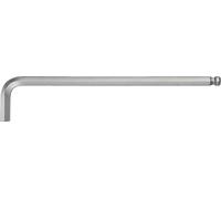 Tournevis hexagonal à angle droit ouverture de clé 10 mm de long, tête sphérique 224 x 40 mm