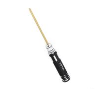 Tournevis hexagonal professionnel 1,5 mm, 2,0 mm, 2,5 mm, 3 mm, en acier haute dureté, poignée antidérapante pour les tâches d'entretien (3 mm)