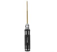 Tournevis hexagonal professionnel 1,5 mm 2,0 mm 2,5 mm 3 mm haute dureté en acier antidérapant pour travaux de bricolage (1,5 mm)