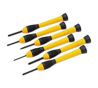 Stanley – Tournevis horloger 0-66-052 – Manche bimatière – Coffret 6 pièces