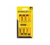 Stanley – Tournevis horloger 0-66-052 – Manche bimatière – Coffret 6 pièces
