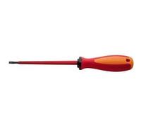 Tournevis isolé VDE 1000V TBI électricien pour vis à fente 1,2x8x175 - UNIOR - 616442 G