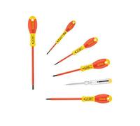 Tournevis isolés plats Phillips Stanley Fatmax + testeur, jeu de 6 pièces