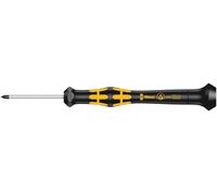 Wera 05030080001 1572 ESD Tournevis Kraftform Micro "Microstix", m x 40 mm, Noir/jaune